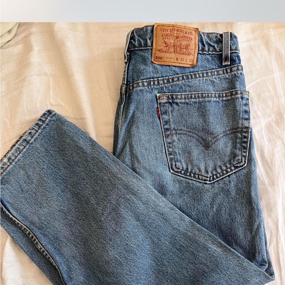 Levi's Blue Relaxed Jeans with Vintage Appeal